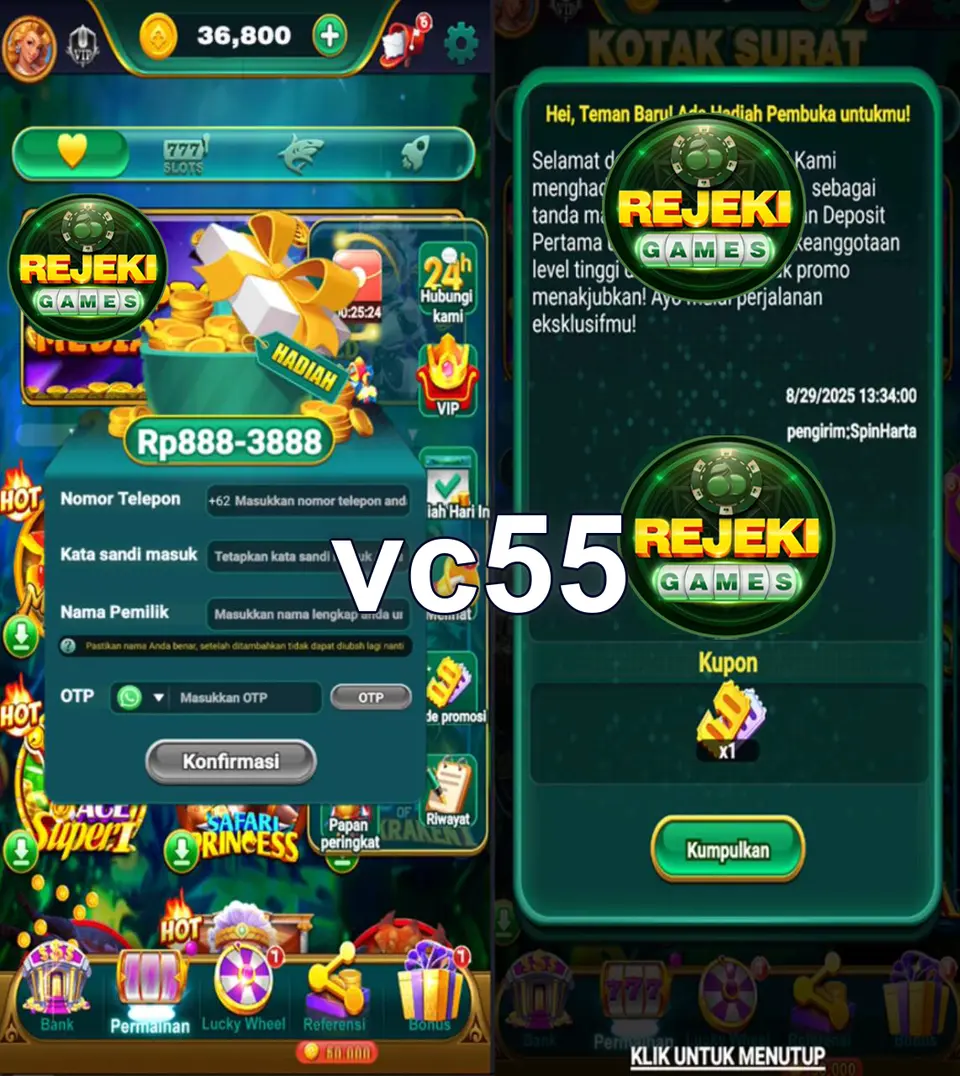 vc55 Masuk